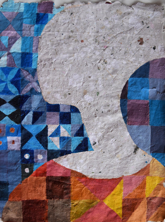 Silhouette | Enamel Oil on Canvas | 92 x 122 cm