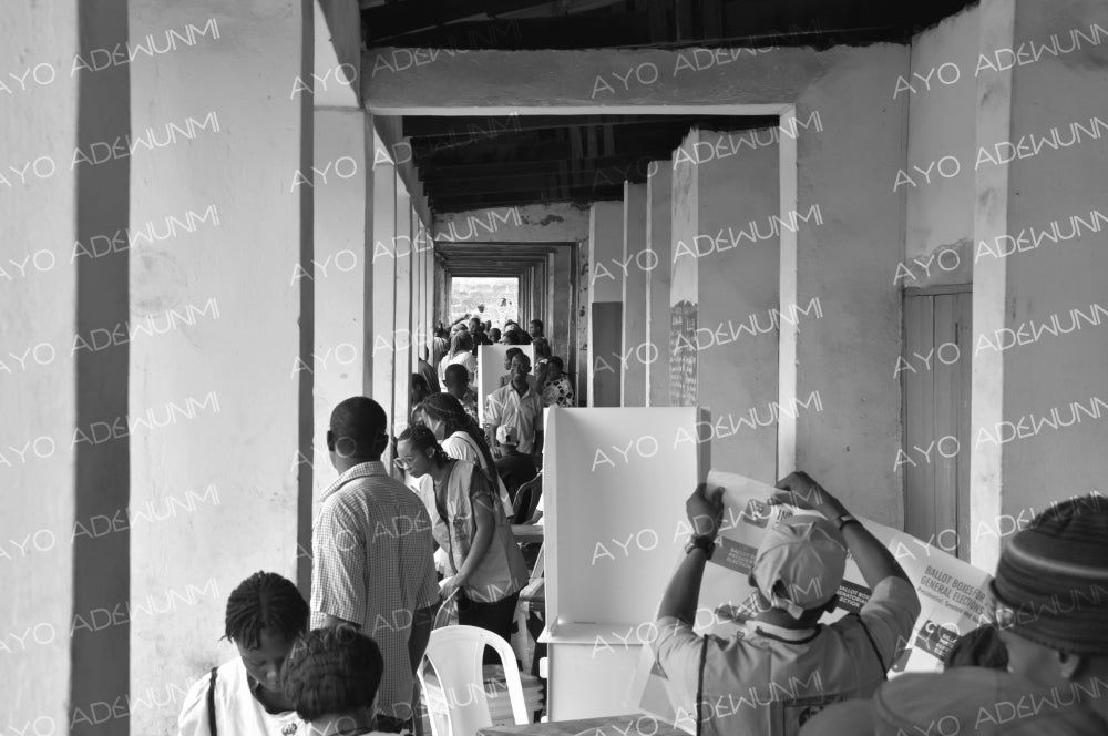 Corridors of Choice | Photography on Canvas | 183 x 122 cm