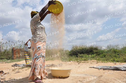 Golden Rain | Photography on Canvas | 183 x 122 cm 