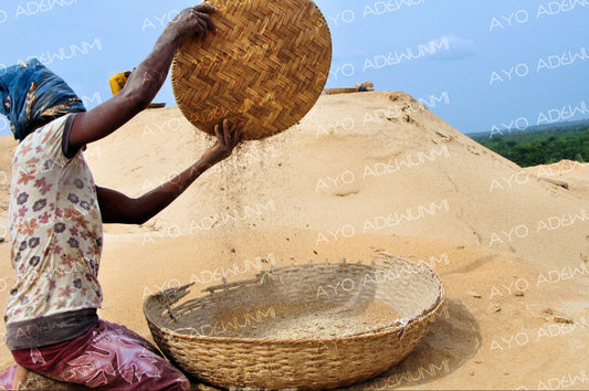 Sands of Sustenance | Photography on Canvas | 183 x 122 cm