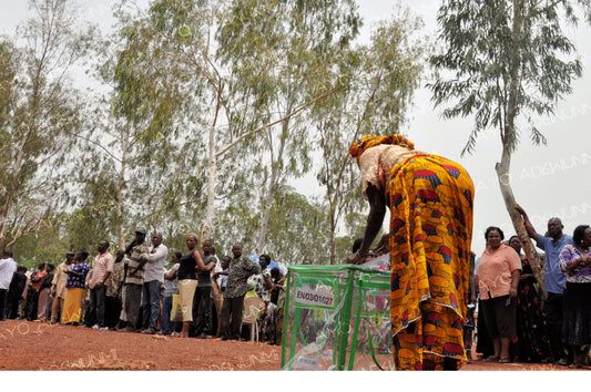 The People's Line | Photography on Canvas | 183 x 122 cm