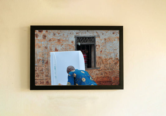 Framed Ballot and Bars