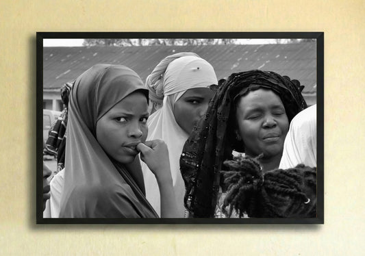 Framed The Witnesses (Black and White)