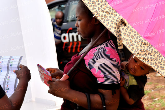 Ballot and Burden | Photography on Canvas | 183 x 122 cm