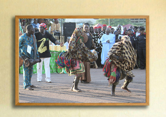 Framed Talking Drum's Call